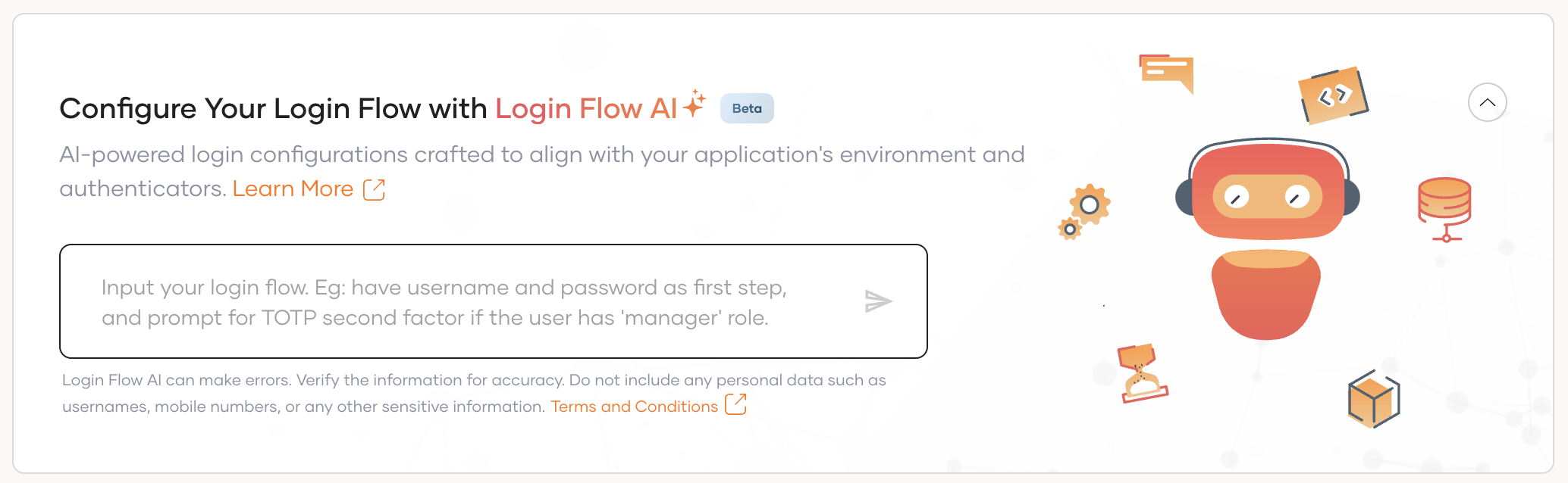 Add login flow AI