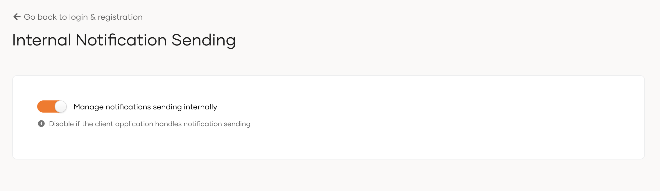 Session Management Configuration