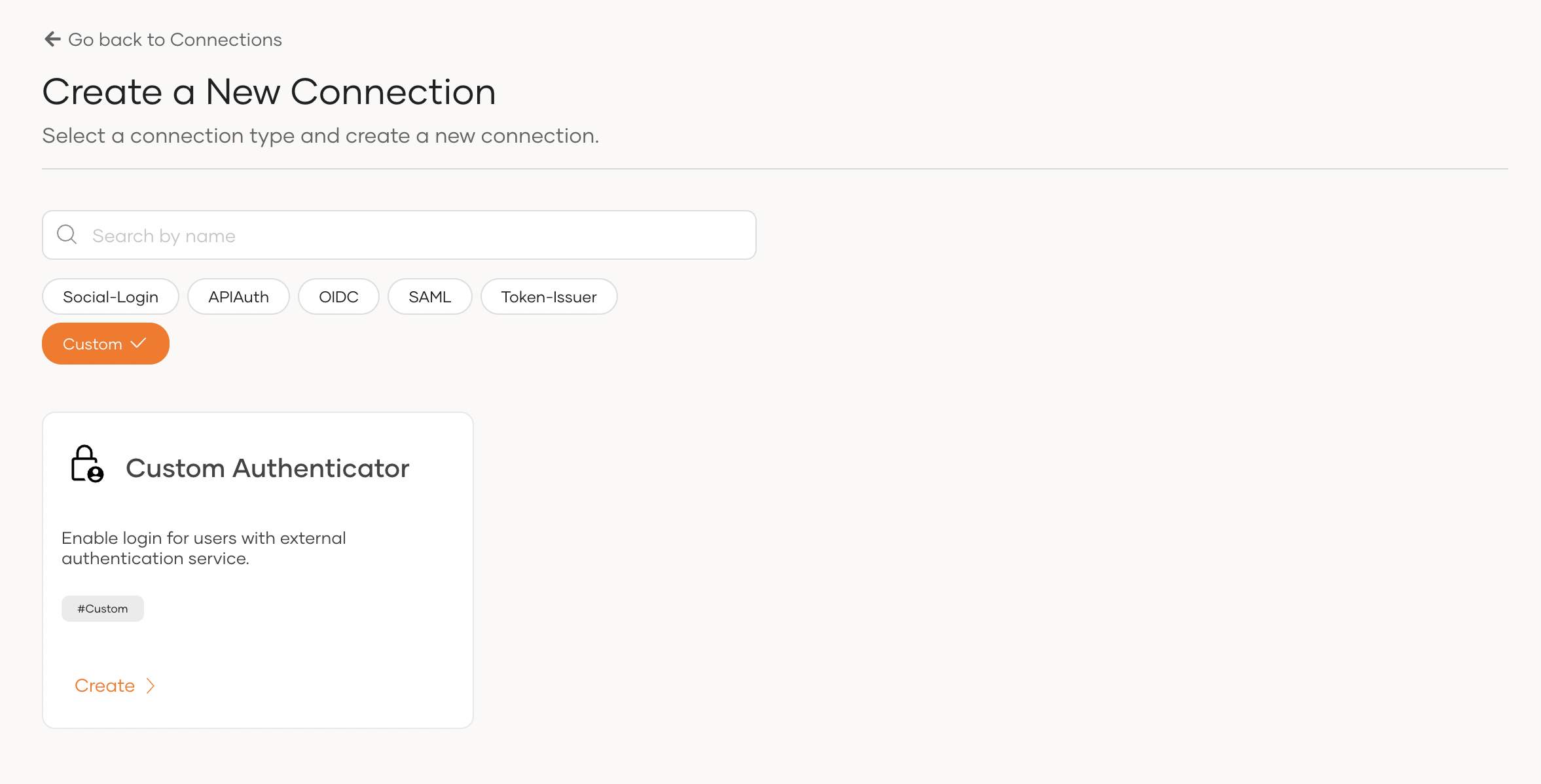 select-custom-authenticator-template-in-ui