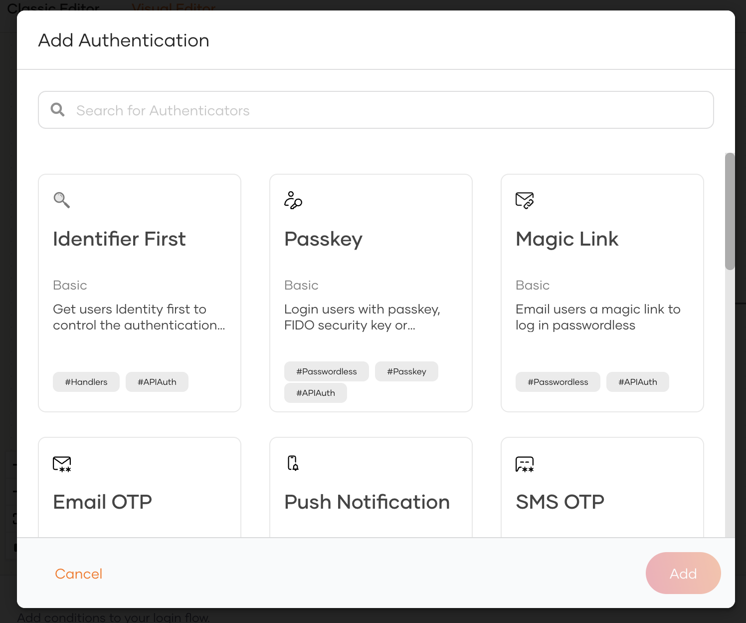 Add authentication