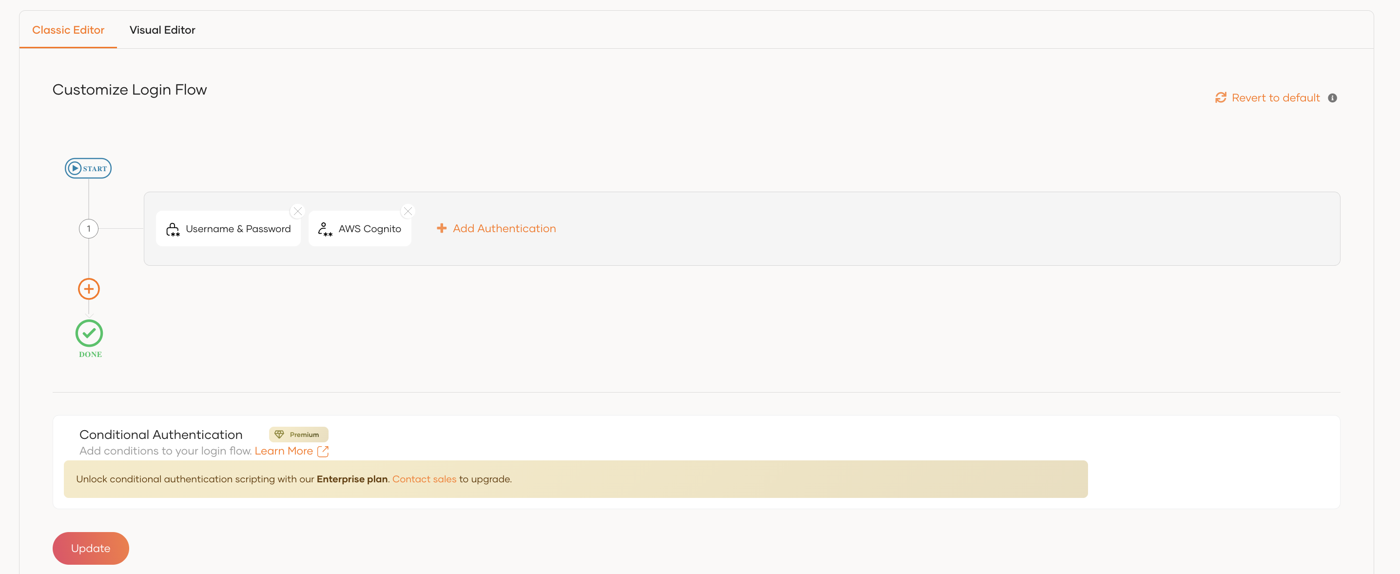 Add AWS Cognito login in WSO2 Identity Platform