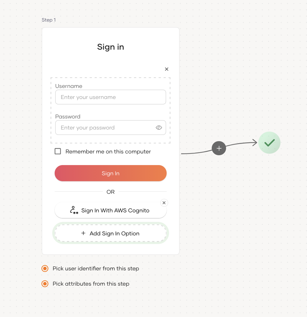 Add AWS Cognito login in WSO2 Identity Platform using the Visual Editor