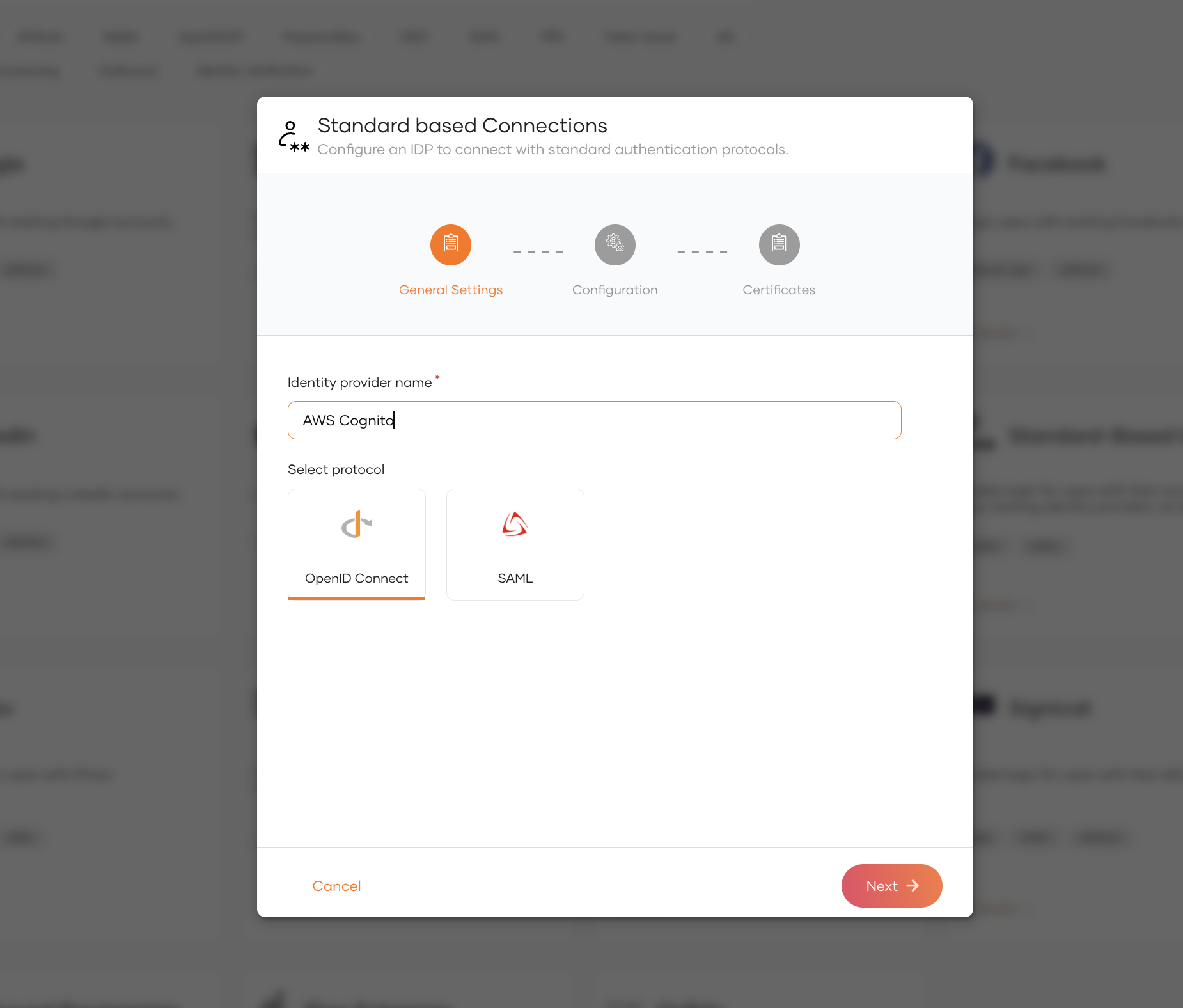 Create OIDC IdP in WSO2 Identity Platform