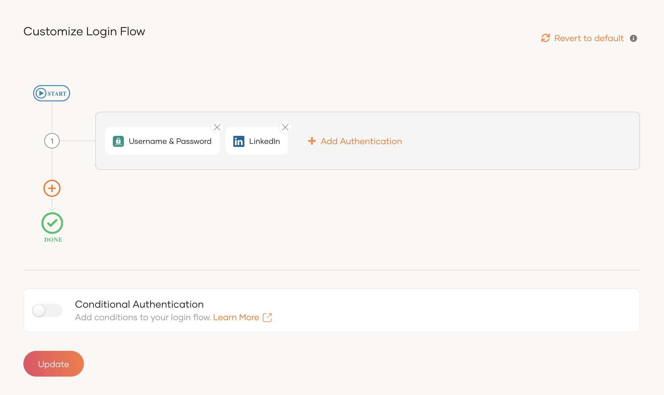 Add LinkedIn login in Asgardeo