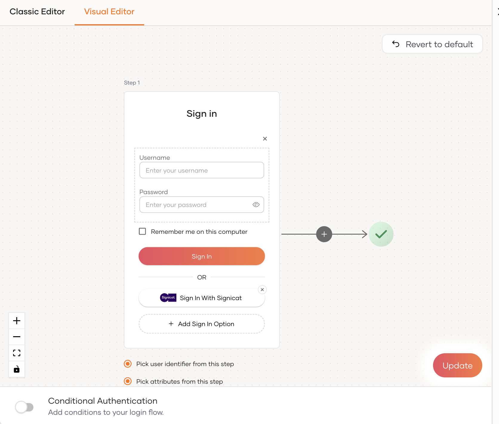 Add Signicat login in Asgardeo