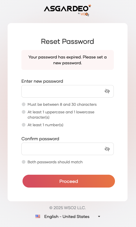 Reset Password