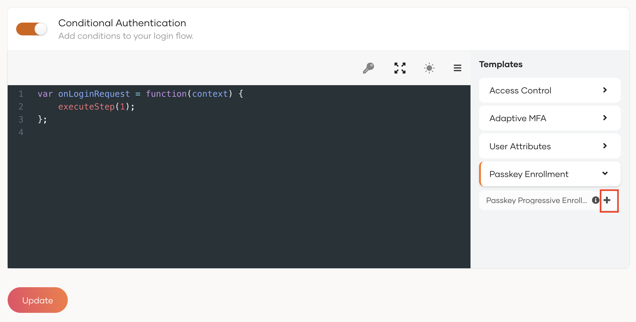 Add adaptive script with Classic Editor