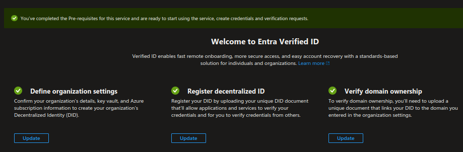 welcome to Entra verified ID