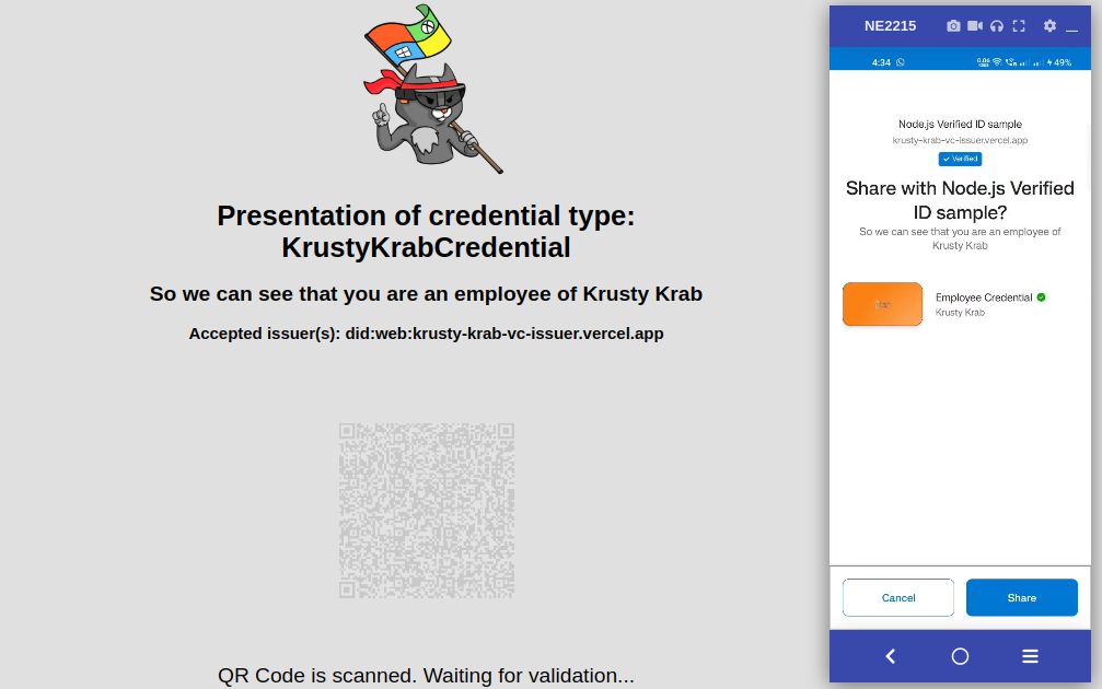 presentation of credential type -2