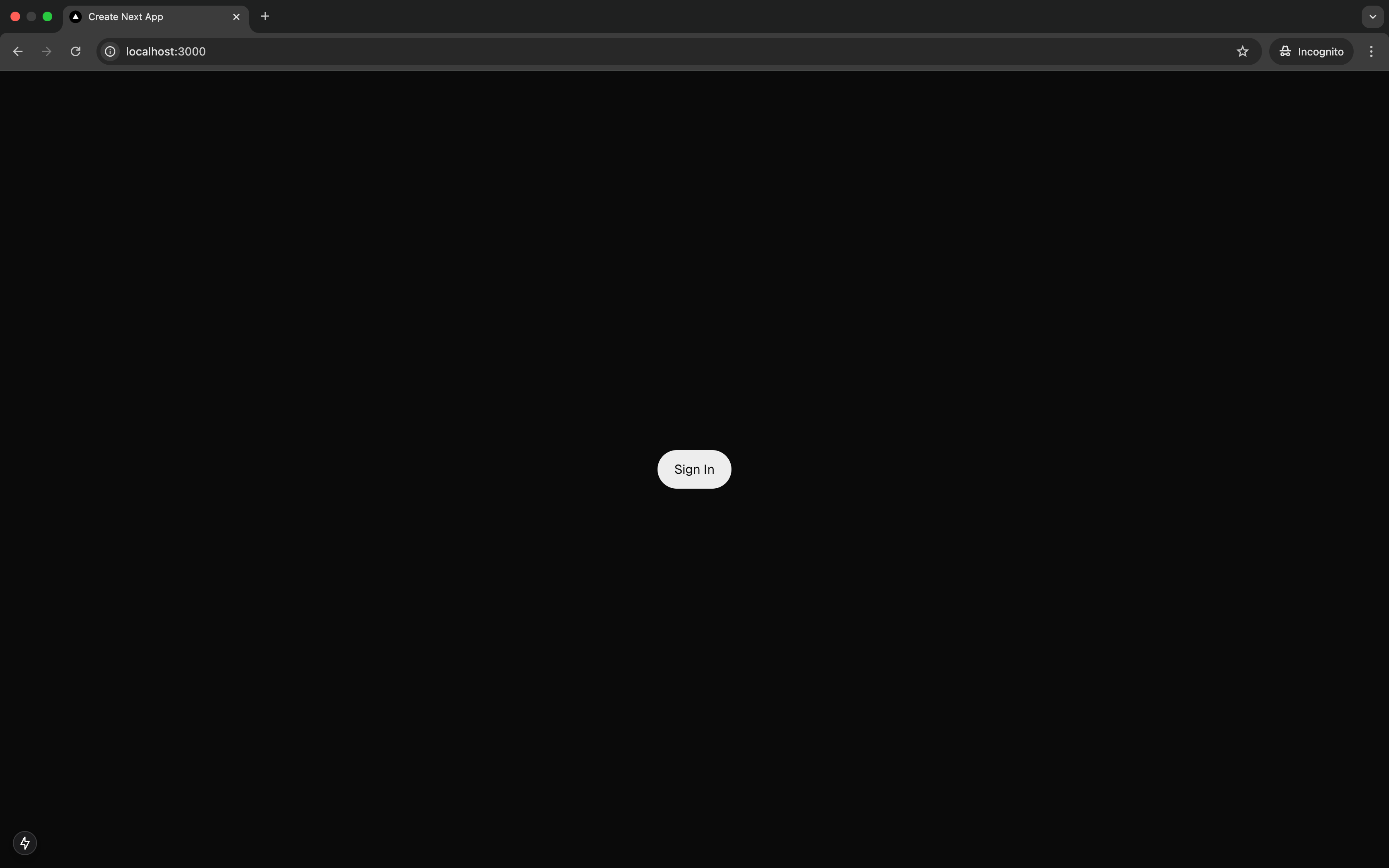 Sign In Button