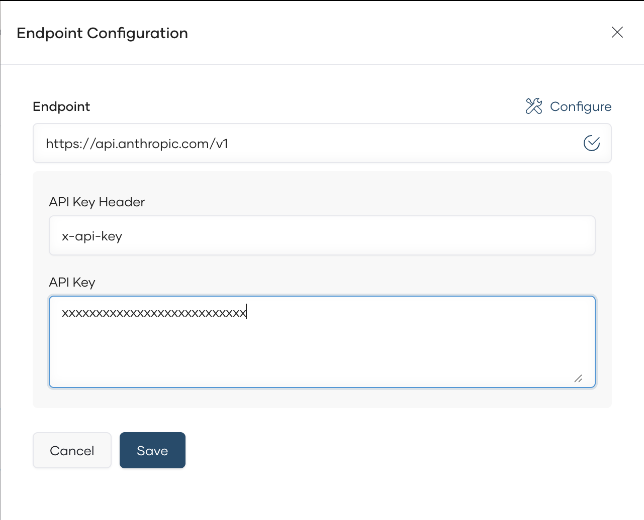 Endpoint-config