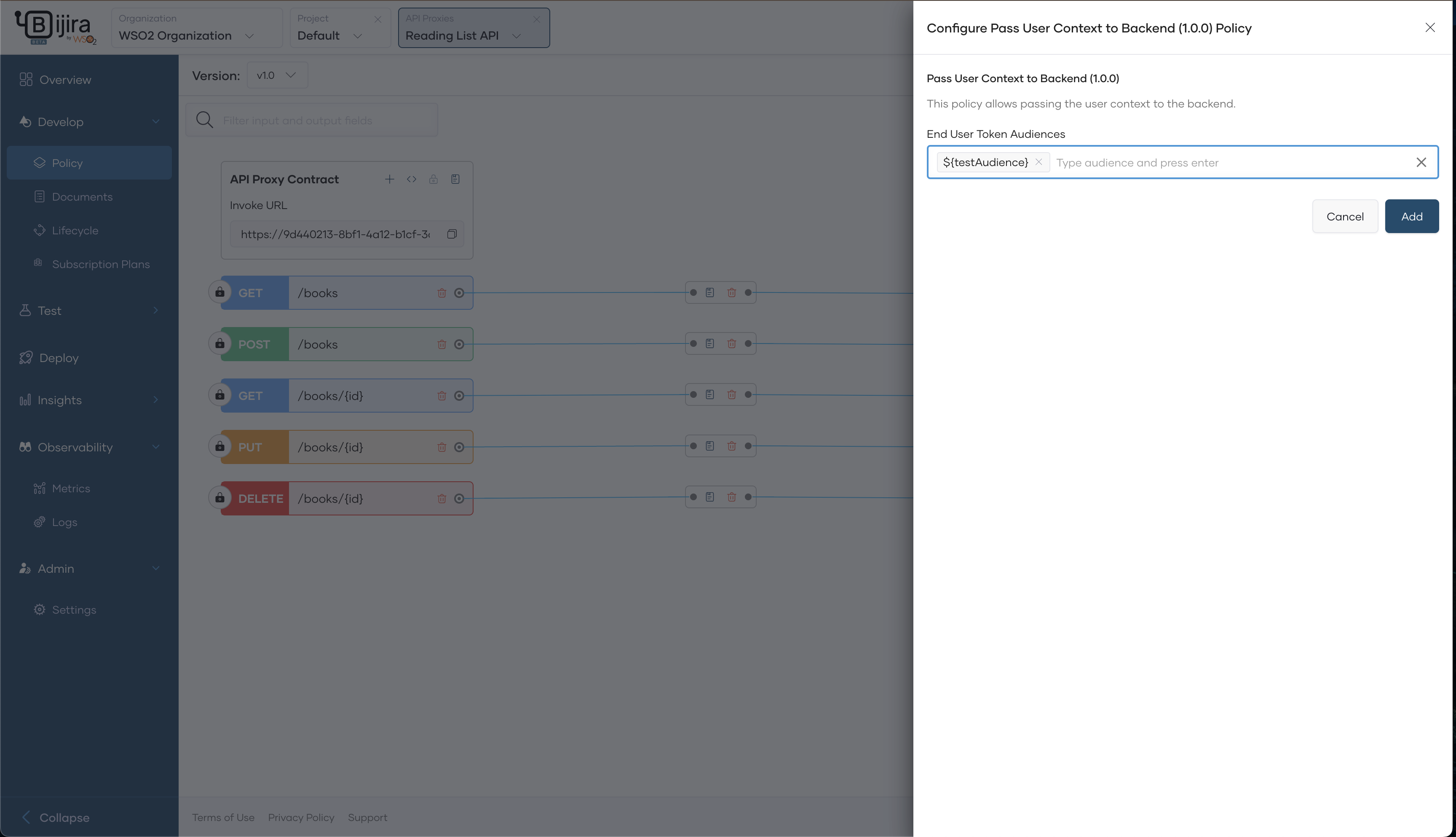 Configurable Parameters