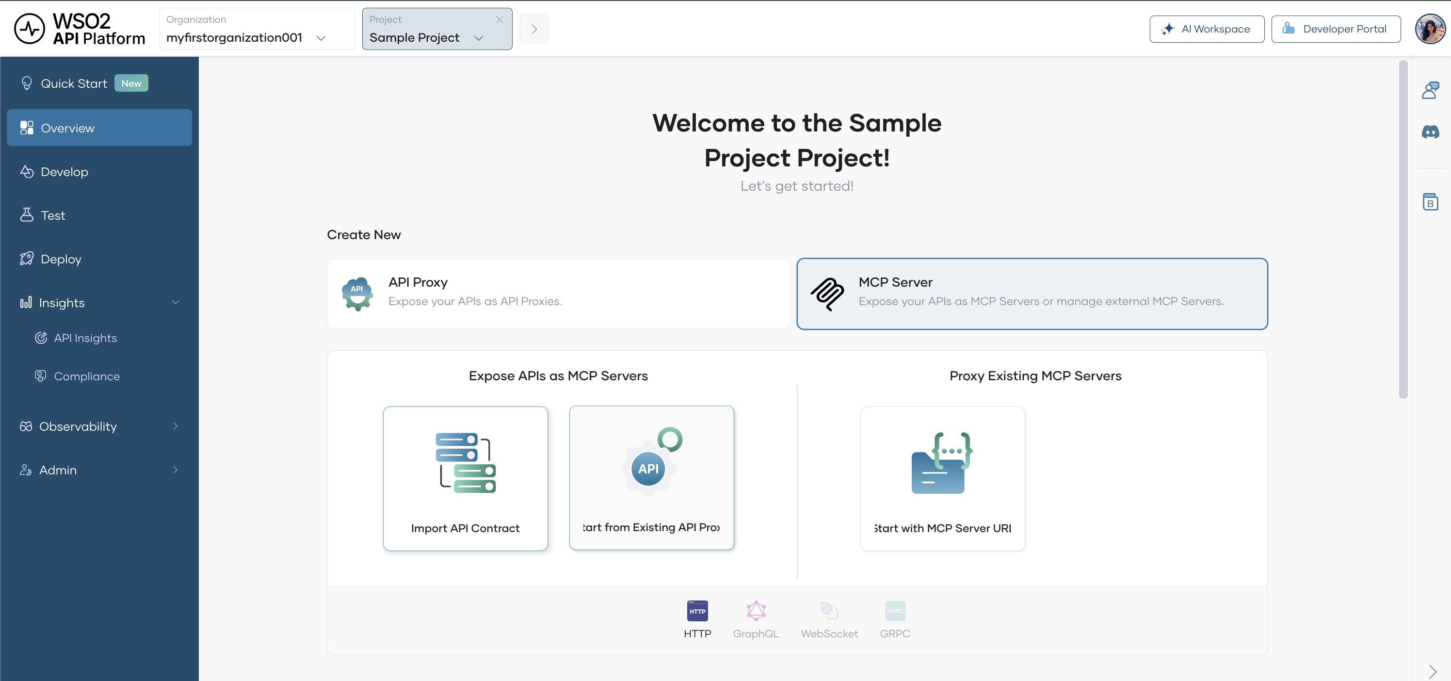 Create MCP server from existing proxy