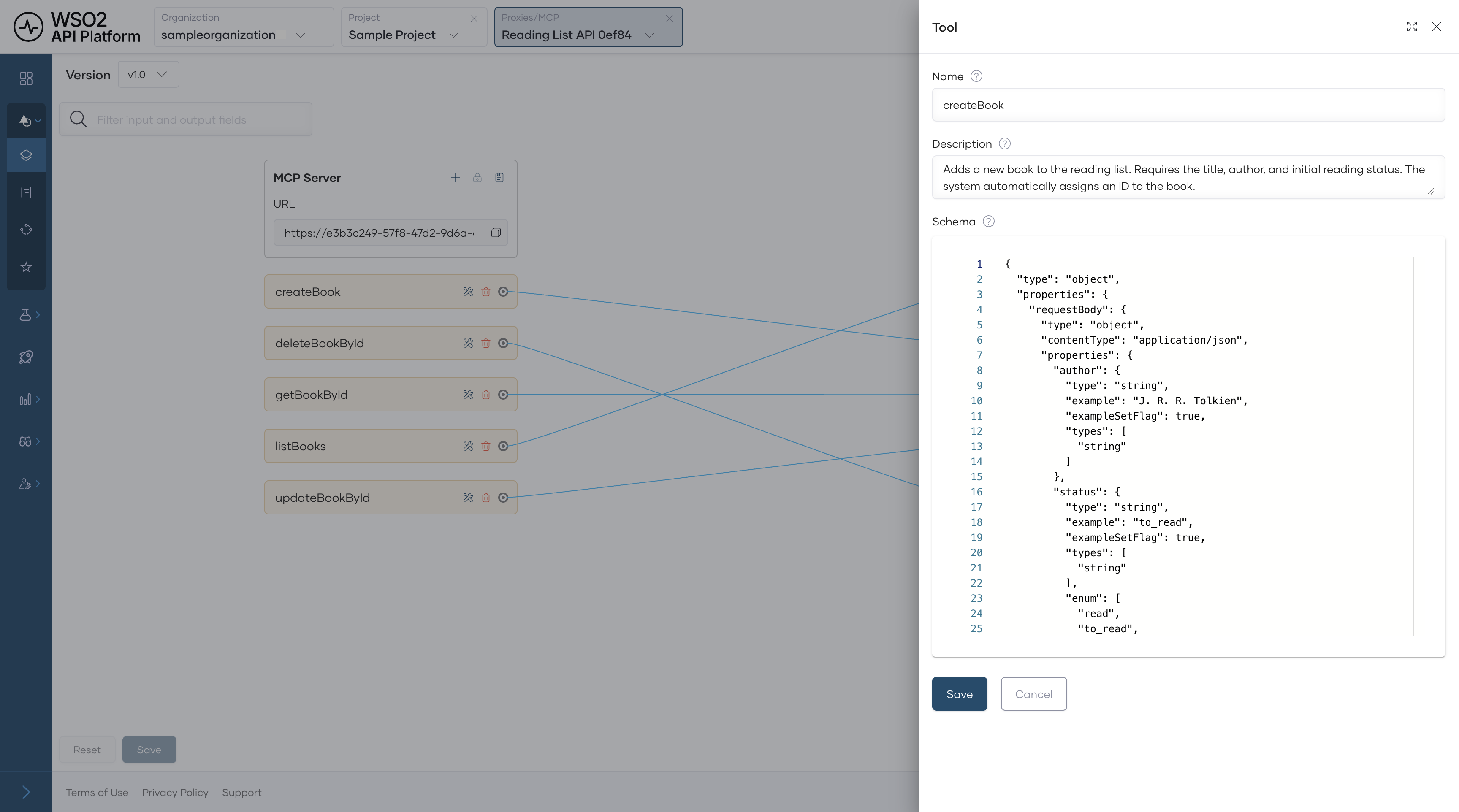 Configure tool descriptions