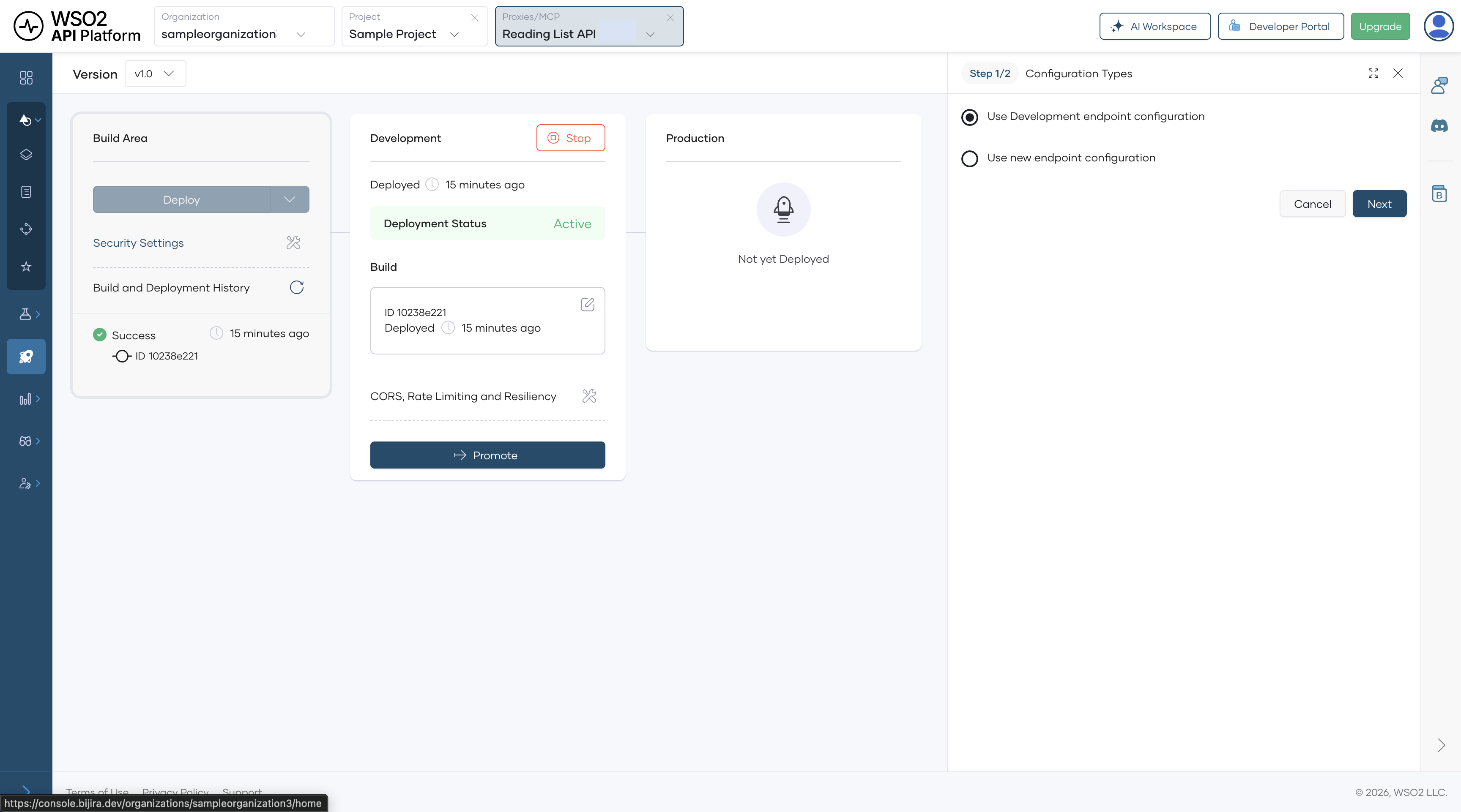 Deploy MCP server to production
