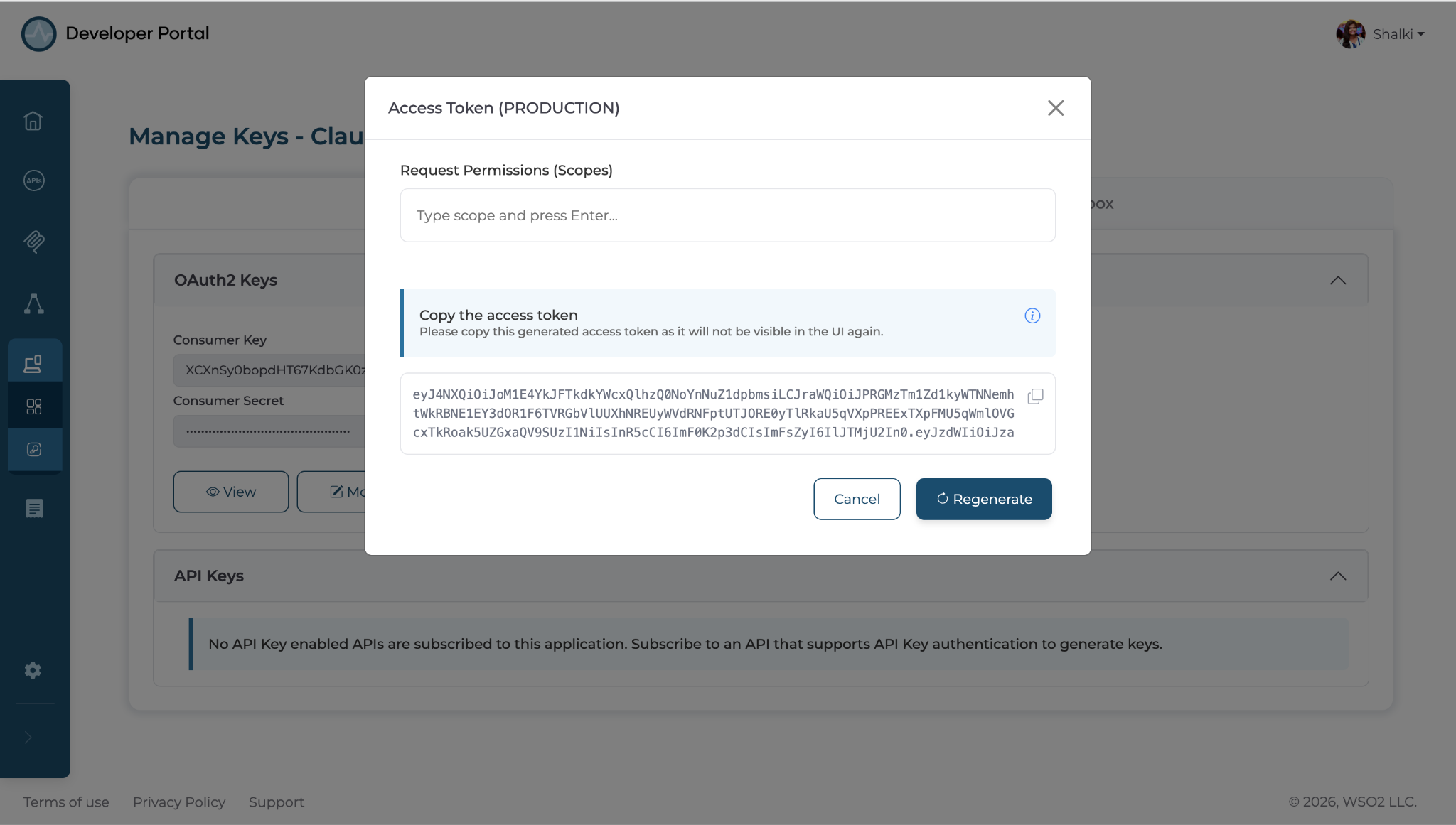 Access token