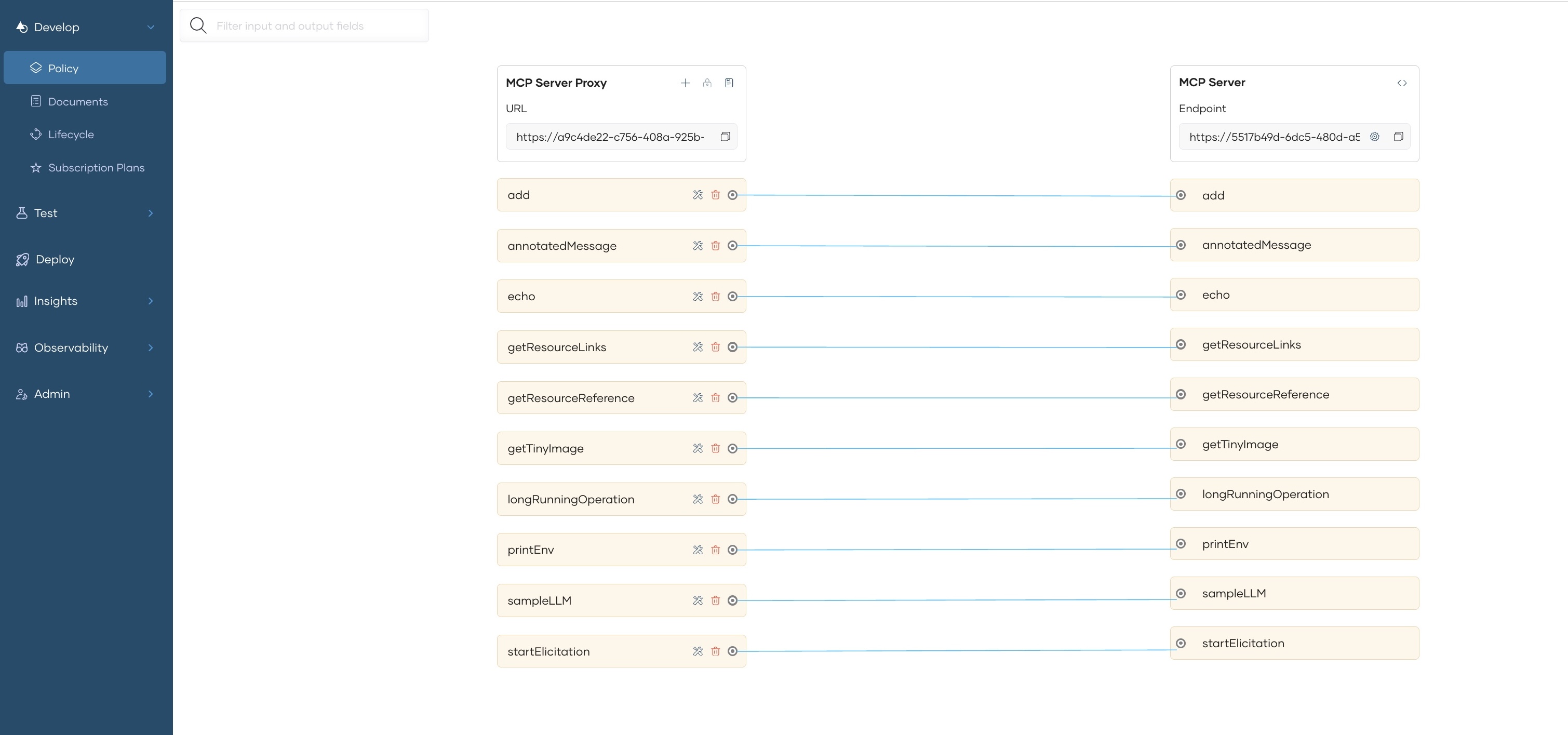 Manage MCP Tools