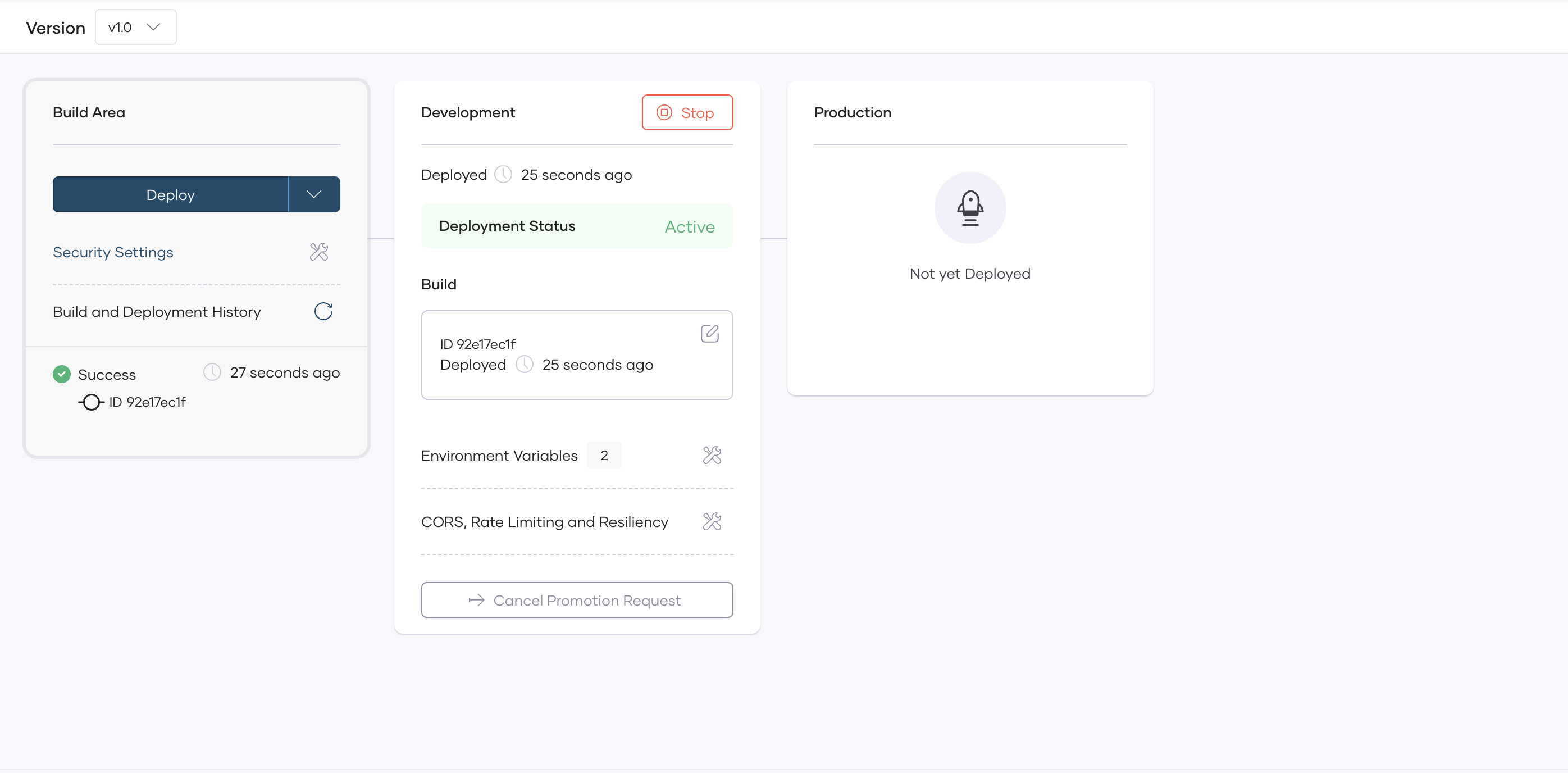 Cancel pending request