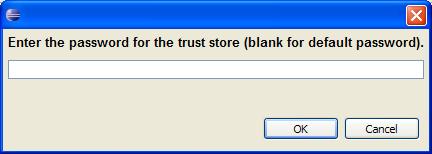 Password for the truststore