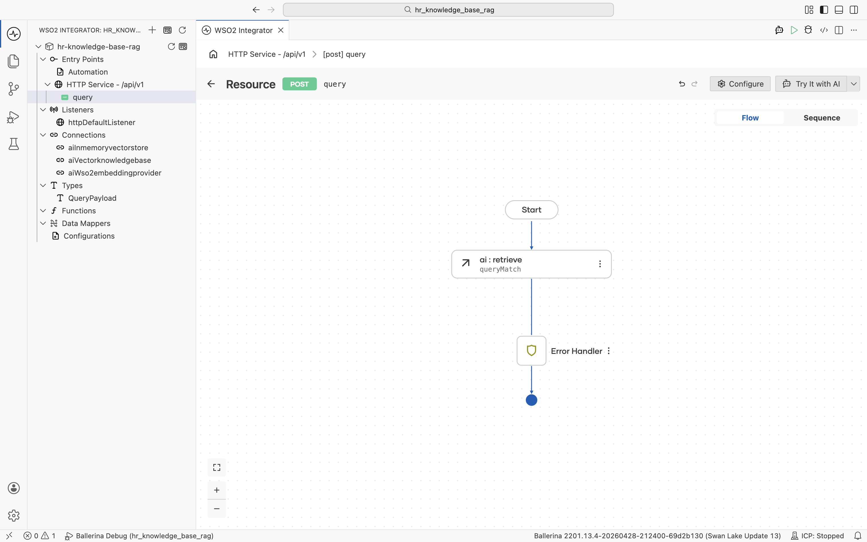 ai node added to the flow