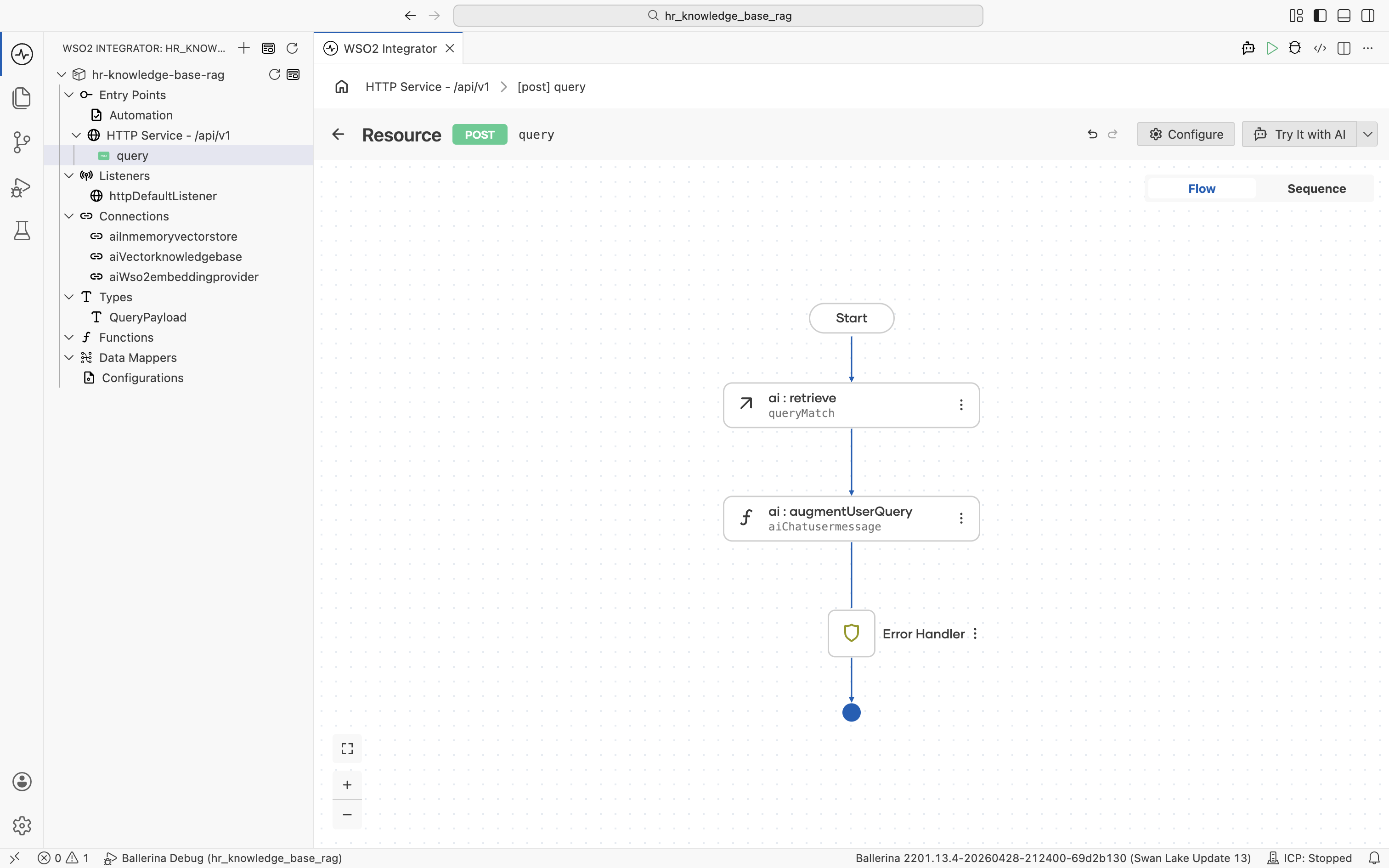 ai node added to the flow