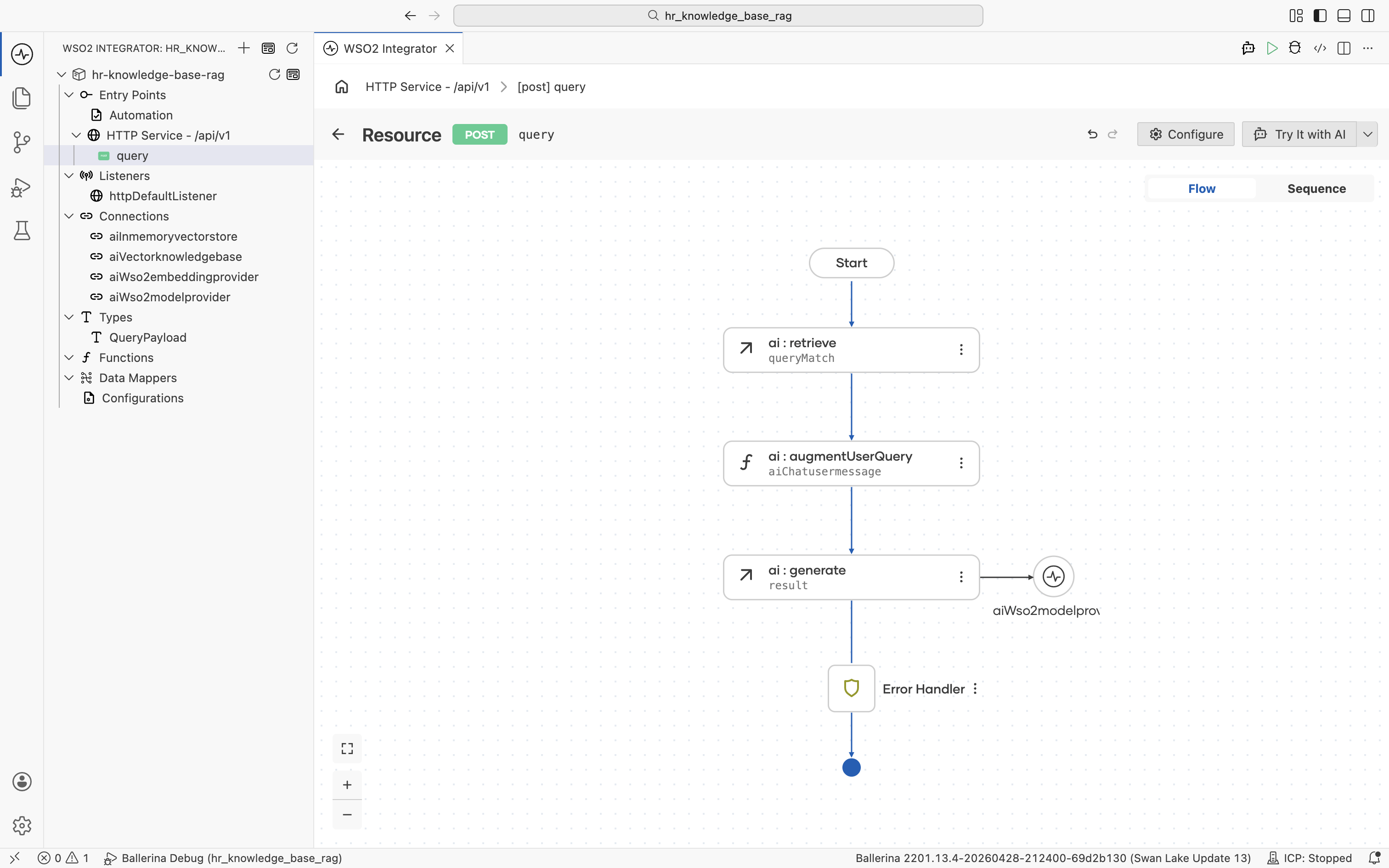 ai node added to the flow
