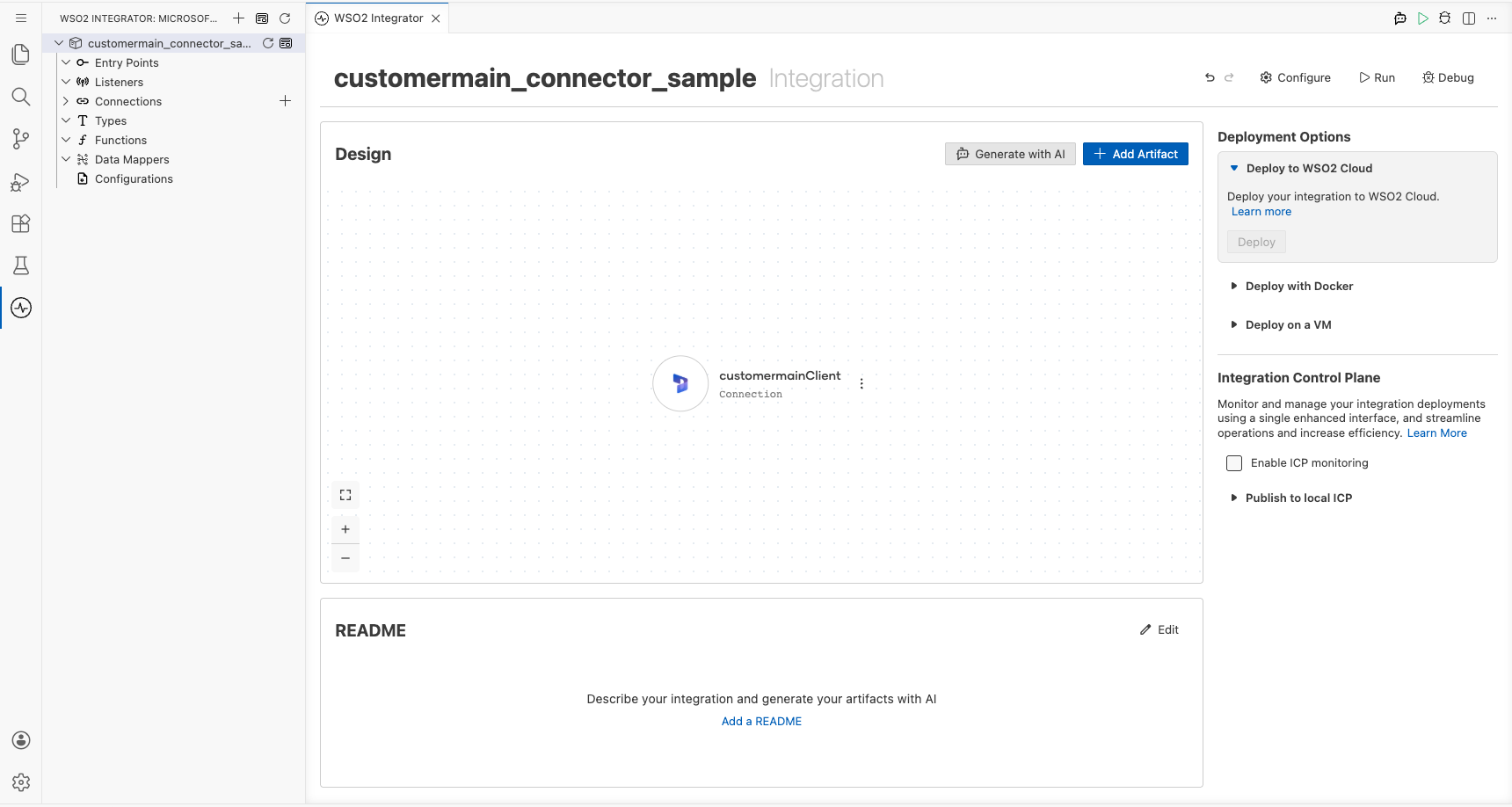 Microsoft Dynamics 365 Finance Customer Main connection visible after saving