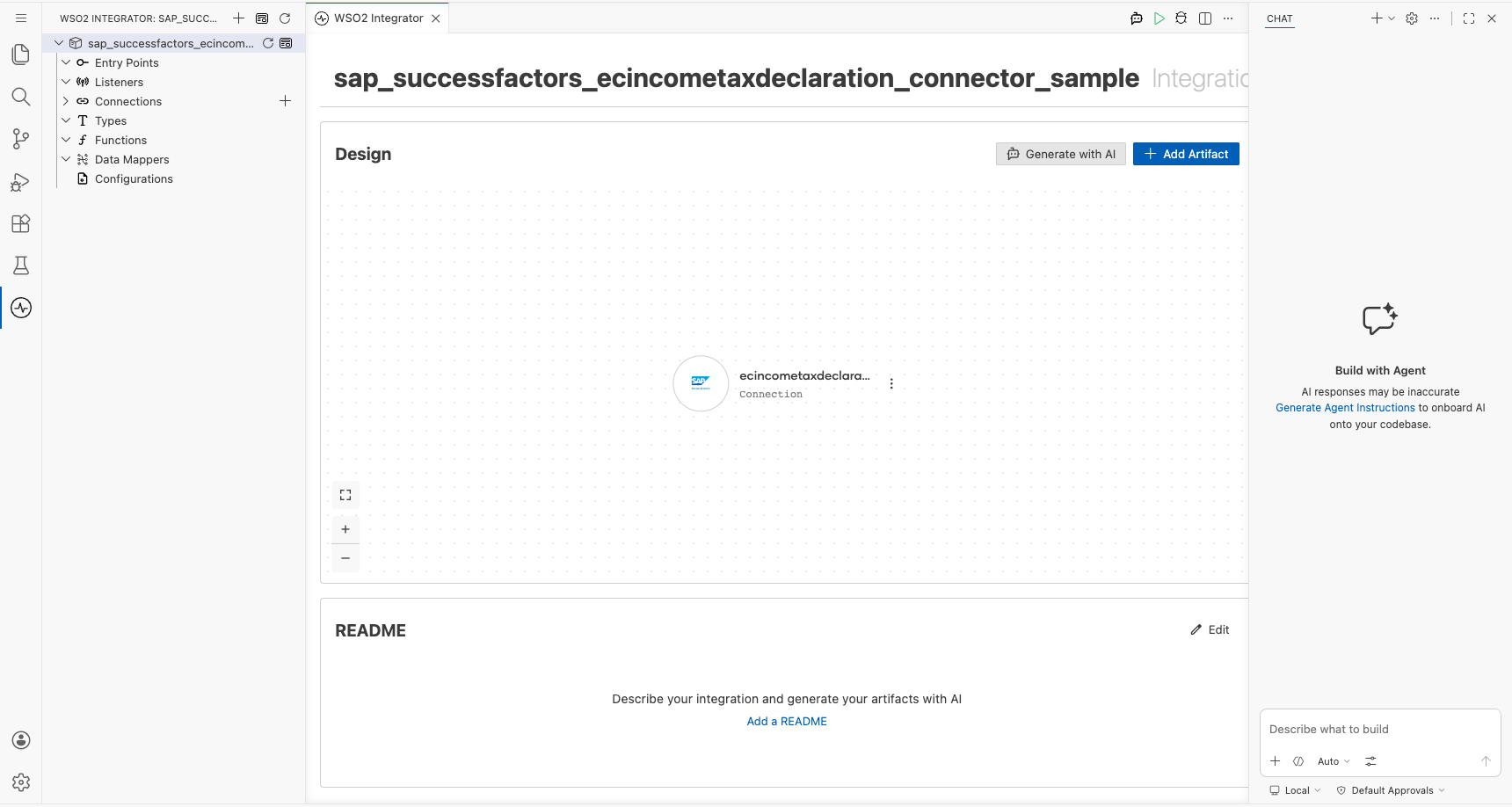 SAP SuccessFactors Employee Central Income Tax Declaration connection visible after saving