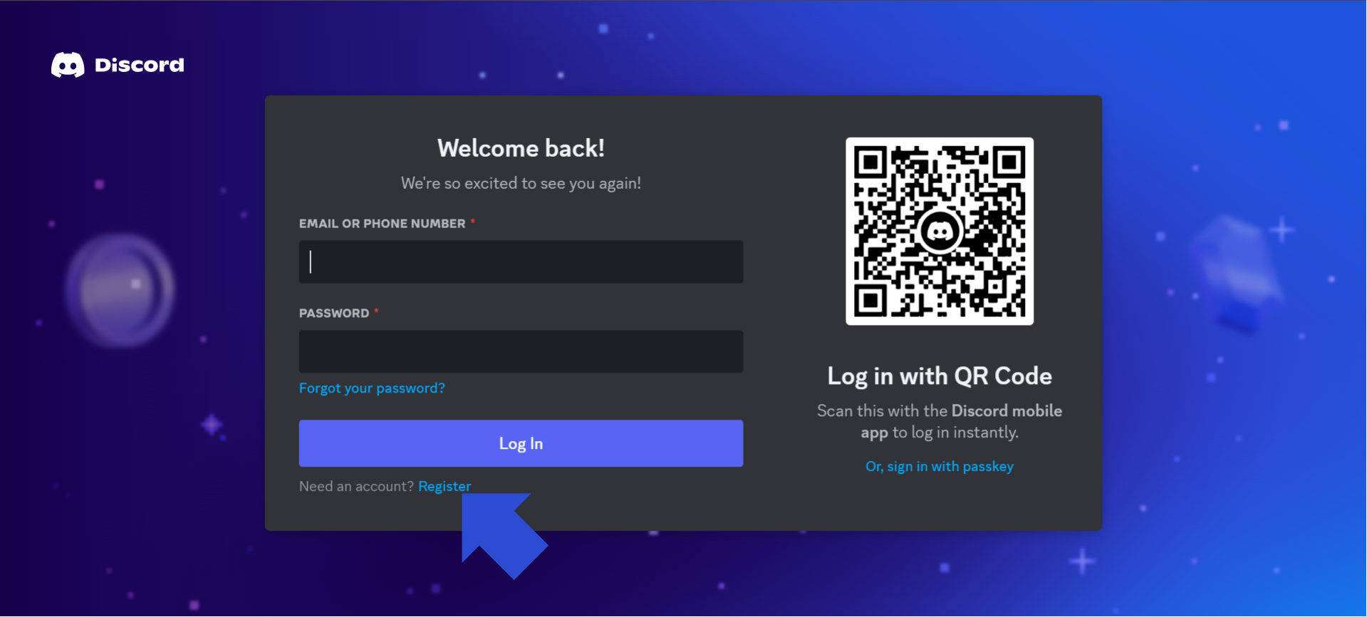 Create Discord account