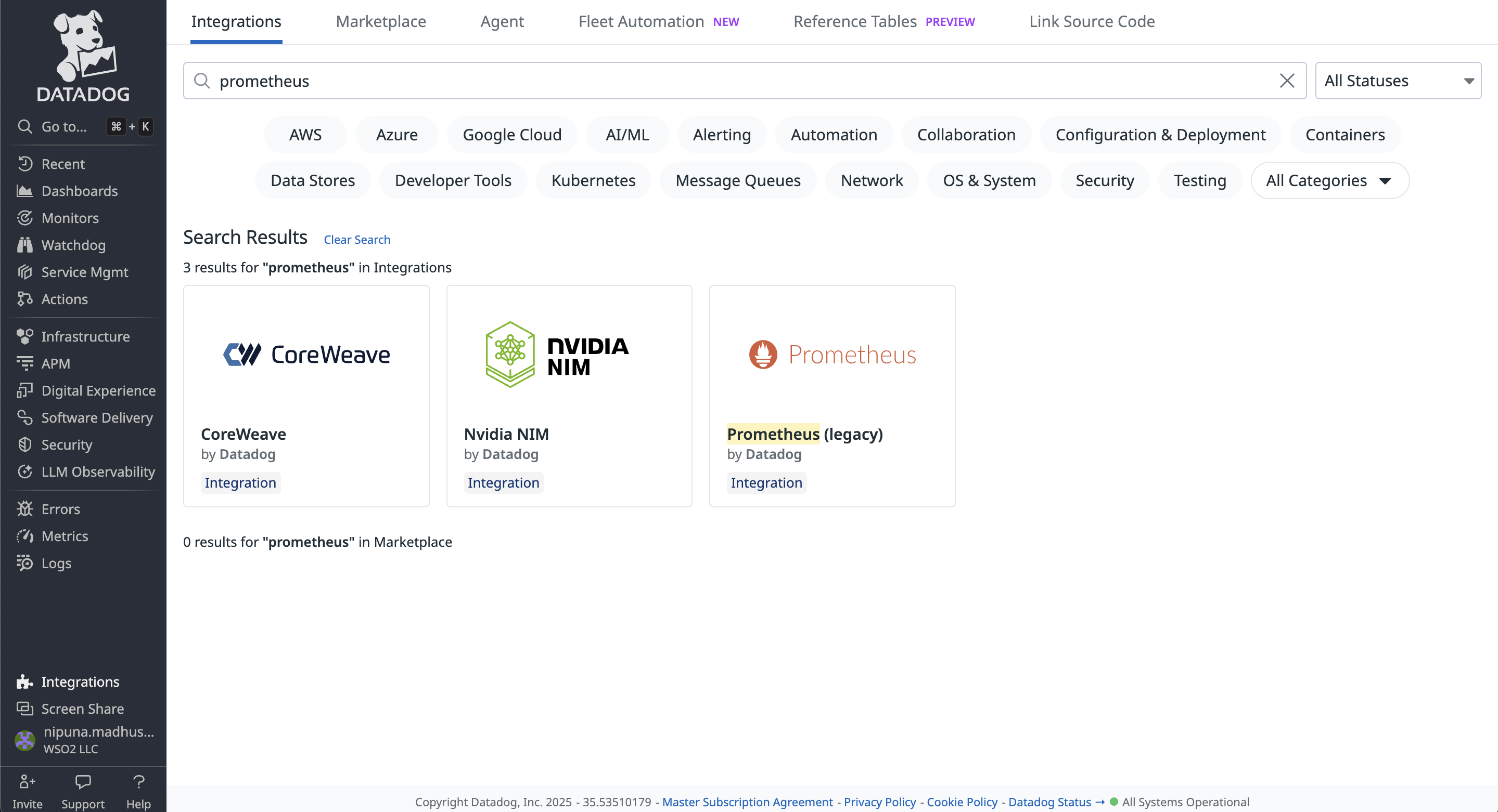 Adding Prometheus in Datadog Integrations Adding Prometheus in Datadog Integrations