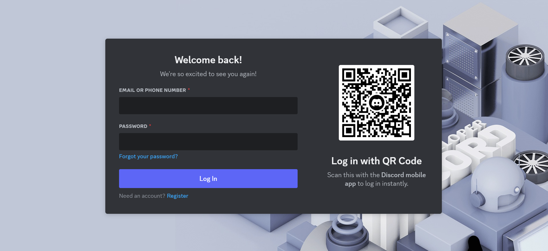 Discord developer portal