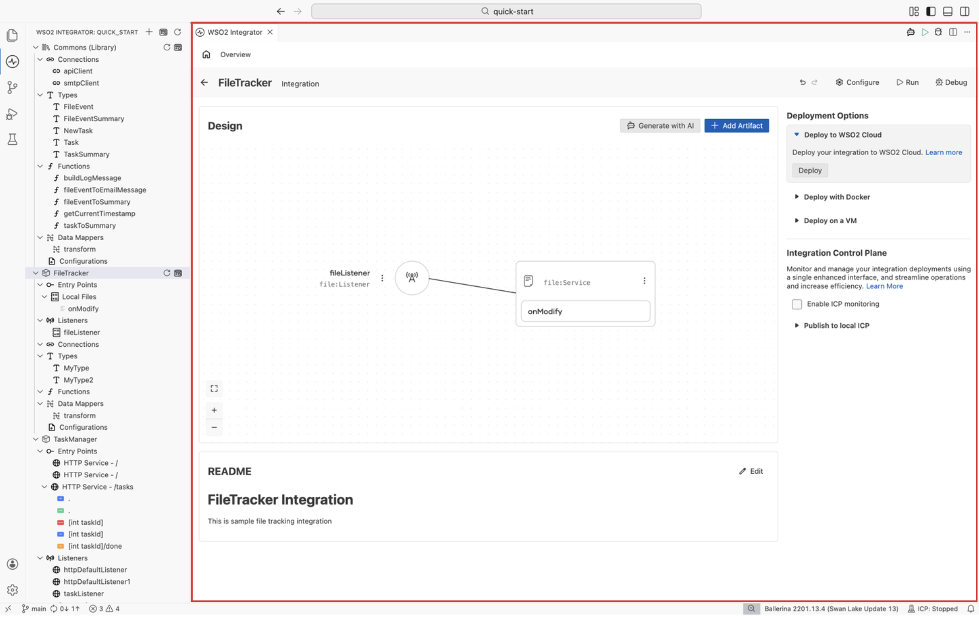 Integrator view overview