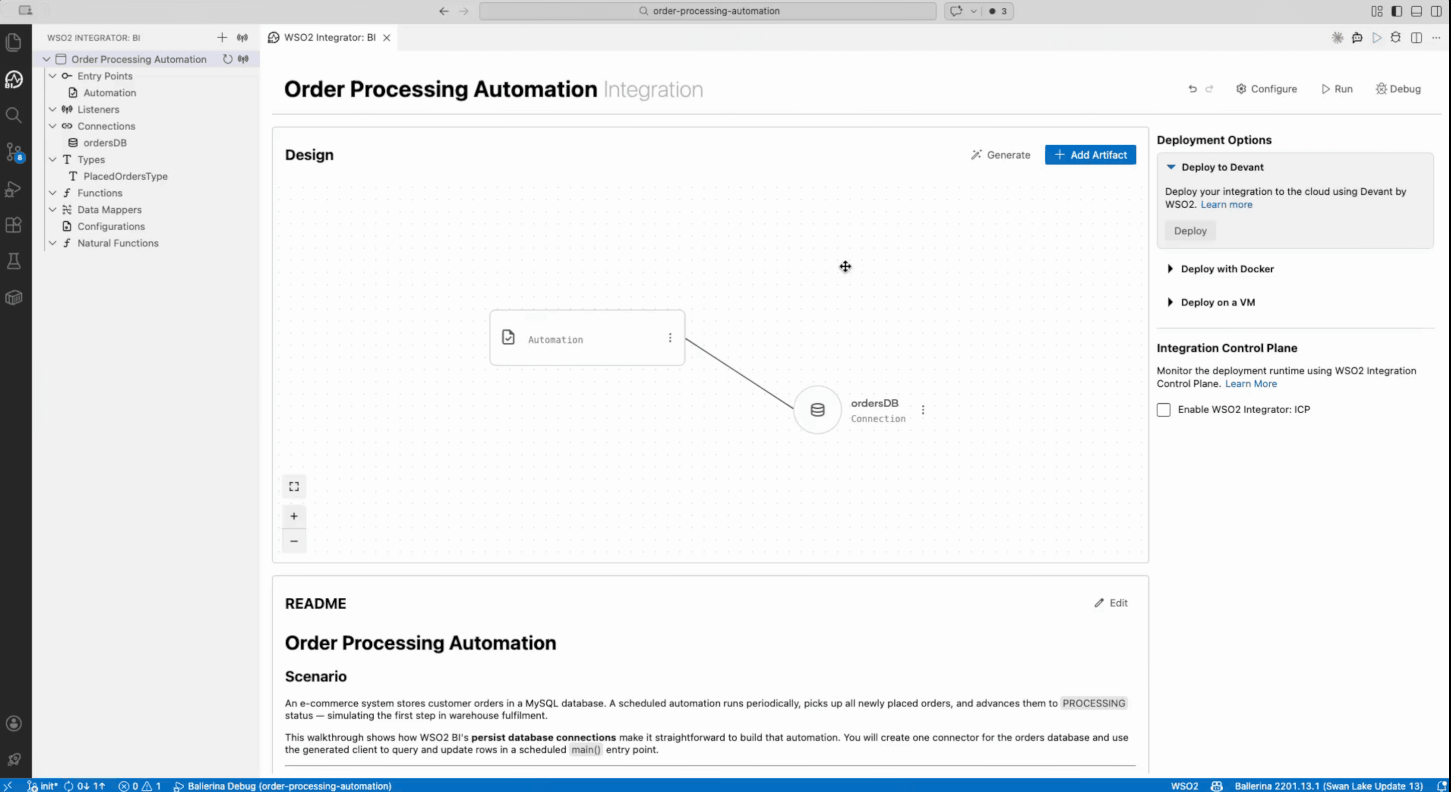 Run the automation