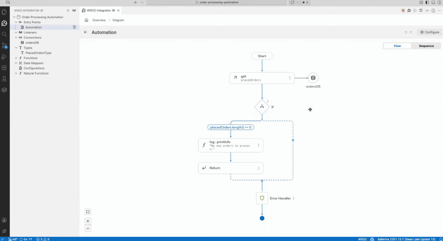 Update orders in loop