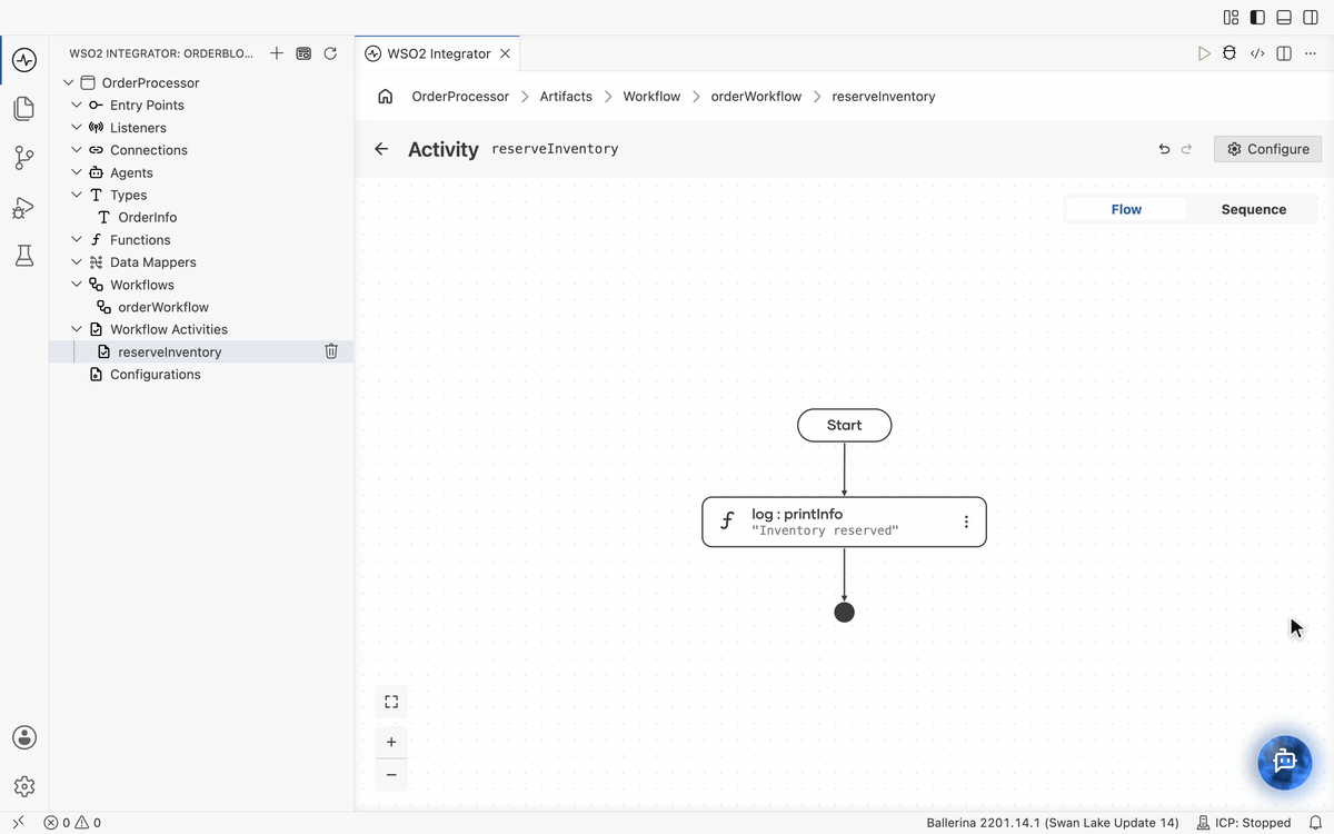 Adding the payment data event to the workflow
