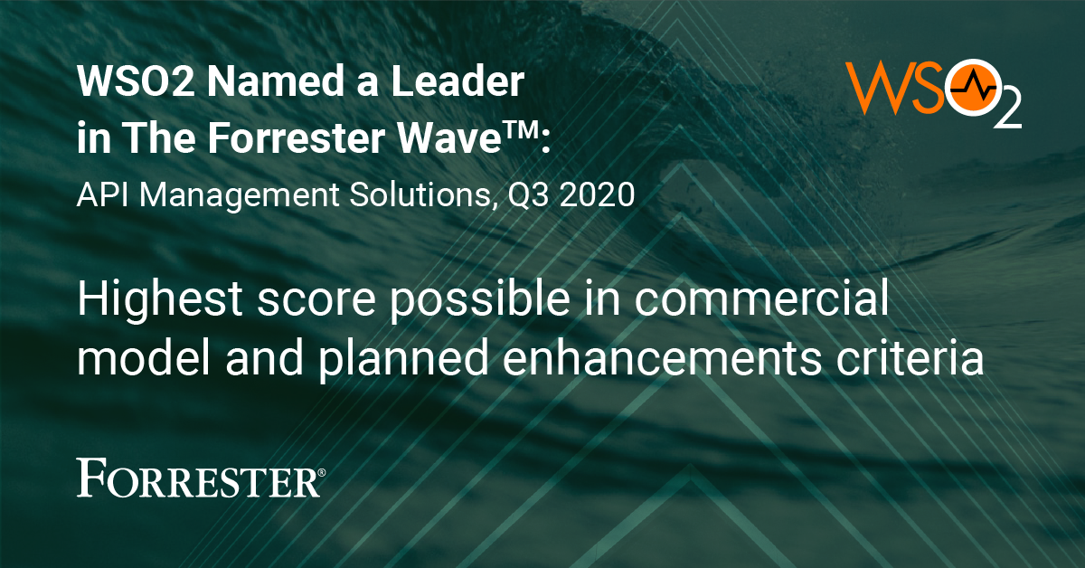WSO2 is a Leader in an API Management Solutions Report by Independent Research Firm